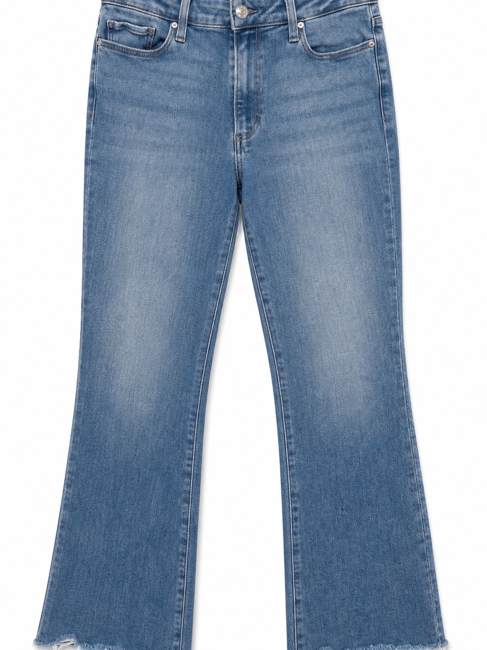 PAIGE Claudine  Blue High-Rise Flare Jeans